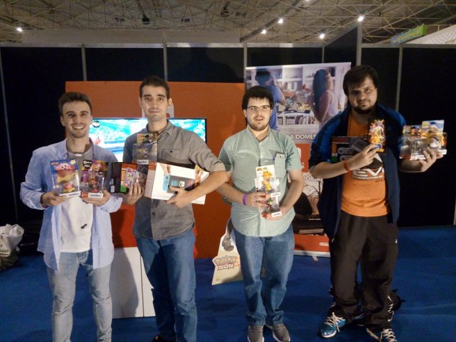 4 gamers campeoes